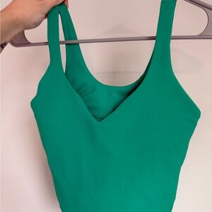 Lululemon Align tank- kelly green